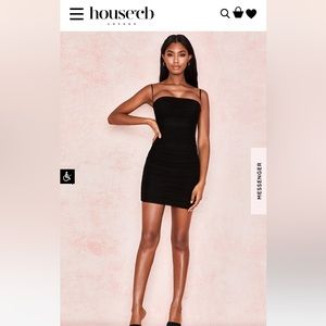 ELLA 

BLACK RUCHED ORGANZA MESH MINI DRESS